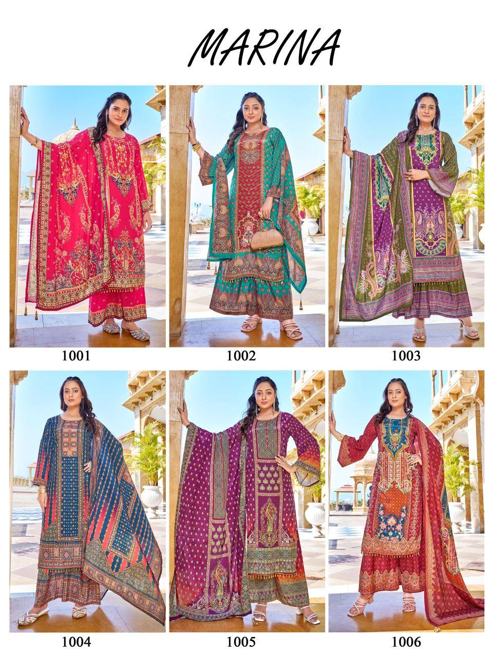 Banwery marina Unstitched salwar kameez wholesale